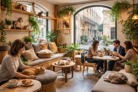 découvrez les bars à chat à bordeaux où vous pouvez savourer un café tout en passant du temps avec nos amis à quatre pattes dans une ambiance conviviale et chaleureuse.