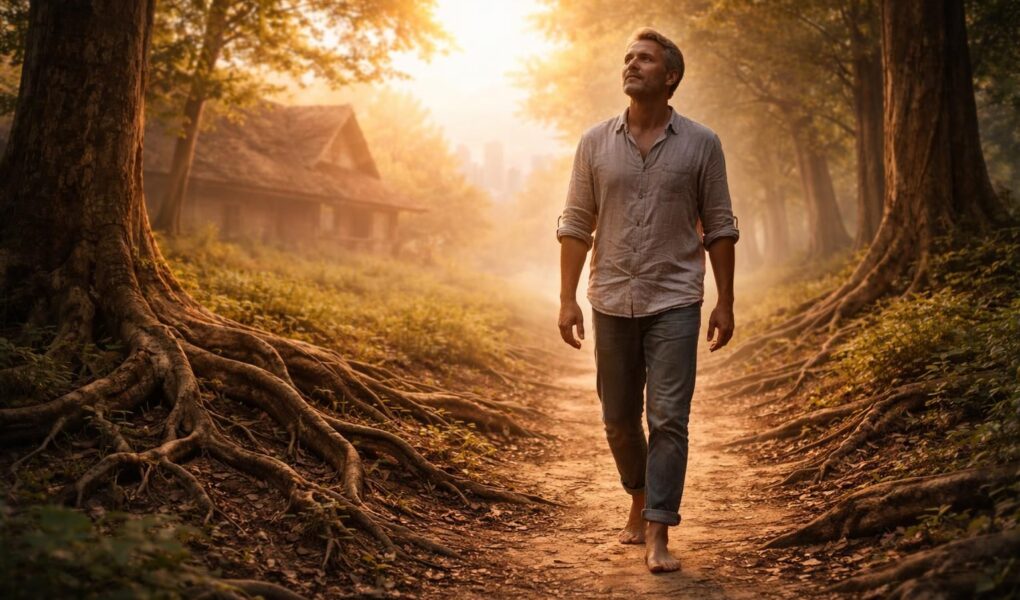 découvrez comment le processus 'going back to my roots' transforme notre récit personnel en reconnectant avec nos origines et en redéfinissant notre identité.