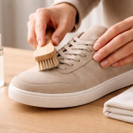 découvrez des méthodes efficaces et délicates pour nettoyer vos baskets en daim sans endommager leur texture, en préservant leur aspect d'origine.
