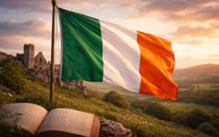 découvrez l'histoire fascinante du drapeau irlandais et la signification des couleurs vert, blanc et orange qui représentent l'irlande.