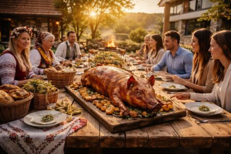 découvrez le prix d'un cochon grillé pour 100 personnes, alliant saveurs traditionnelles et touches modernes pour un repas convivial et mémorable.