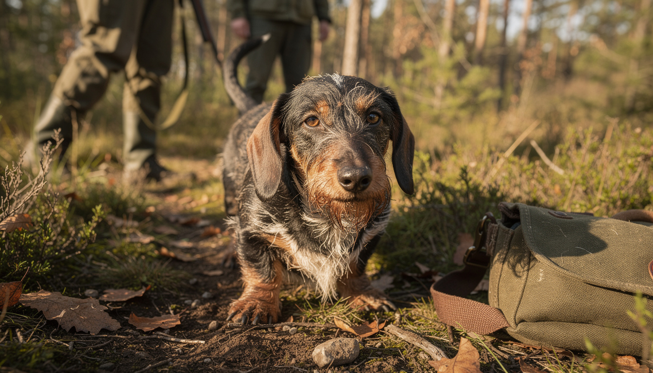 découvrez le teckel arlequin poil dur, un chien de chasse au charme unique, reconnu pour son caractère intrépide et son apparence distinctive.