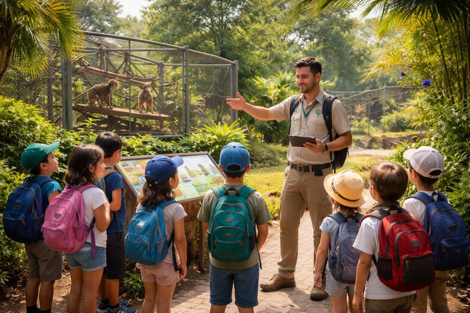 découvrez le zoo de saint-michel-chef-chef, un lieu unique où les jeunes apprennent à connaître la faune et la biodiversité à travers une expérience éducative et ludique.