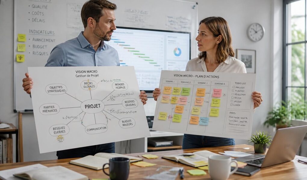 découvrez les différences essentielles entre la gestion de projets macro et micro pour mieux planifier et réussir vos projets efficacement.
