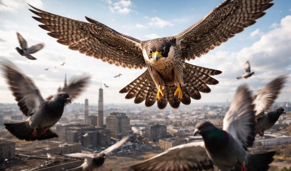 découvrez l'art et la science du cri du faucon pour chasser les pigeons, une technique ancestrale de capture aviaire alliant précision et efficacité.