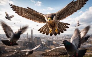 découvrez l'art et la science du cri du faucon pour chasser les pigeons, une technique ancestrale de capture aviaire alliant précision et efficacité.