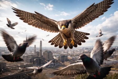 découvrez l'art et la science du cri du faucon pour chasser les pigeons, une technique ancestrale de capture aviaire alliant précision et efficacité.