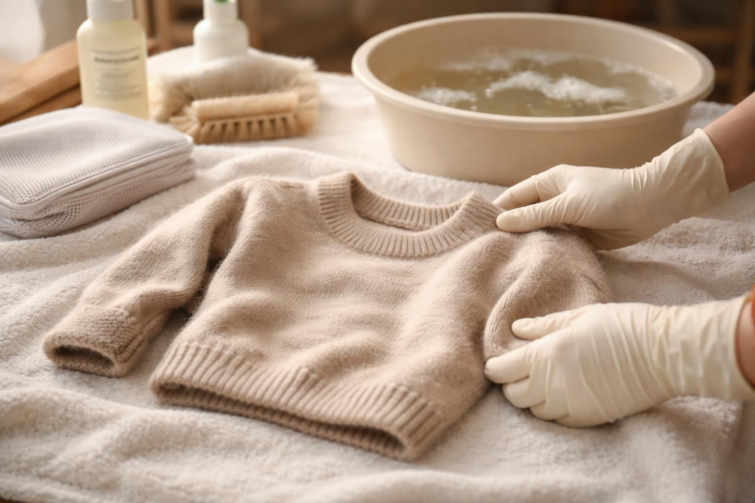 découvrez comment prendre soin de votre pull en cachemire rétréci avec des conseils adaptés aux fibres fines pour préserver douceur et qualité.