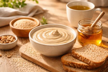 découvrez les bienfaits de la purée de sésame au petit déjeuner et pourquoi elle est idéale pour bien commencer votre journée.