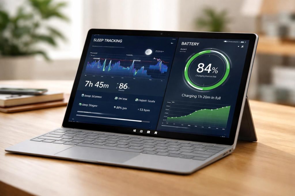 découvrez comment suivre efficacement votre sommeil et votre charge sur une tablette windows grâce à notre méthode simple et pratique.