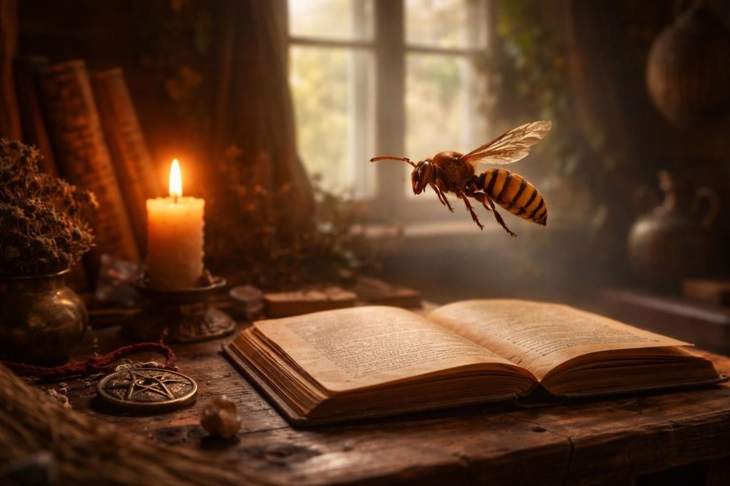 découvrez la signification du frelon qui entre dans la maison, ses interprétations symboliques et les légendes associées à cet événement surprenant.
